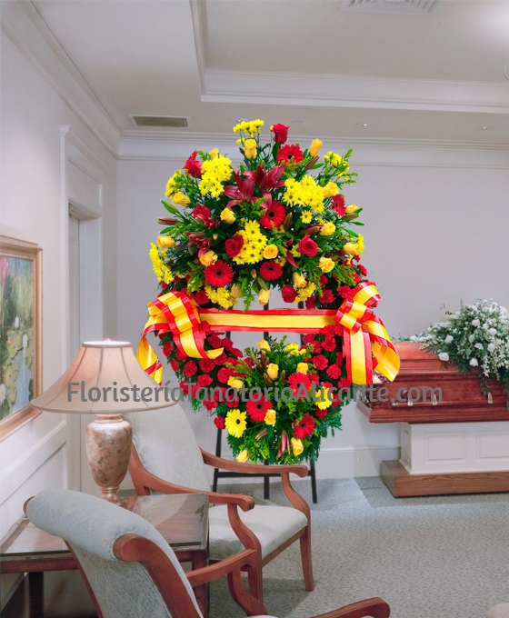 Corona Funeraria España Premium