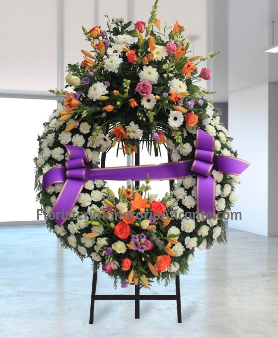 Flores para funeral en Alicante